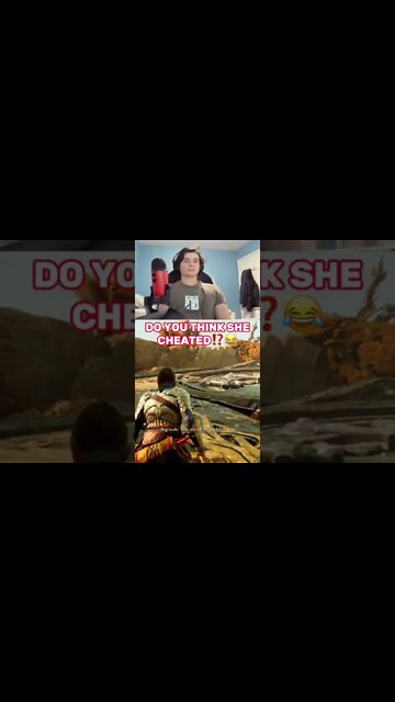 Atreus Races🏃Angrboda Across Idi’s Medallion‼️😳😂 | #shorts #godofwarragnarok #funny