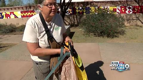 Walkers and joggers collect trash while exercising to beautify Tucson