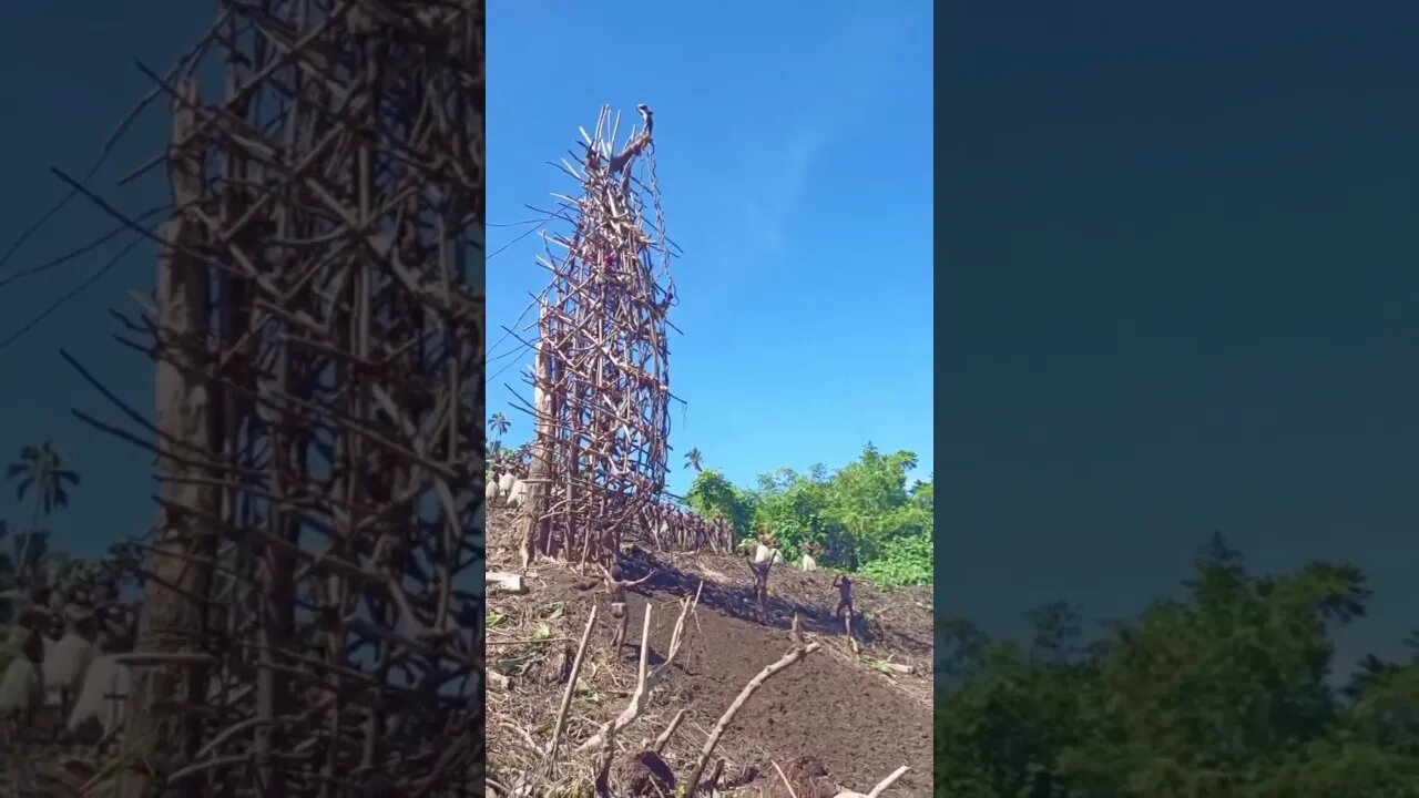 Homens da tribo Sa, ilha de Pentecostes - Vanuatu