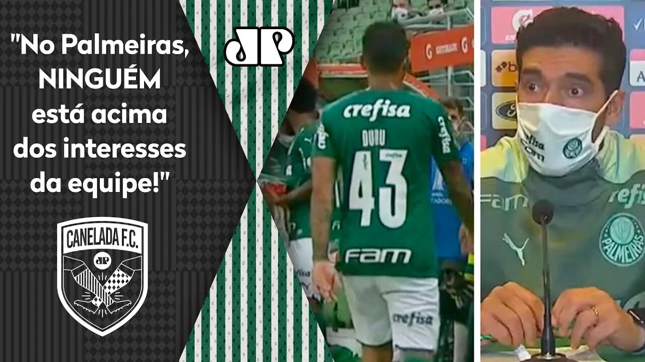 OLHA o que Abel falou sobre a IRRITAÇÃO de DUDU ao ser substituído em Palmeiras x Atlético-MG!