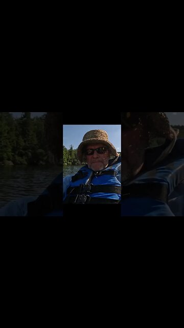 Short Sunday Afternoon on the Pond Inflatable Raft Didn't Sink 8 6 2023 #lake #nature #getoutside