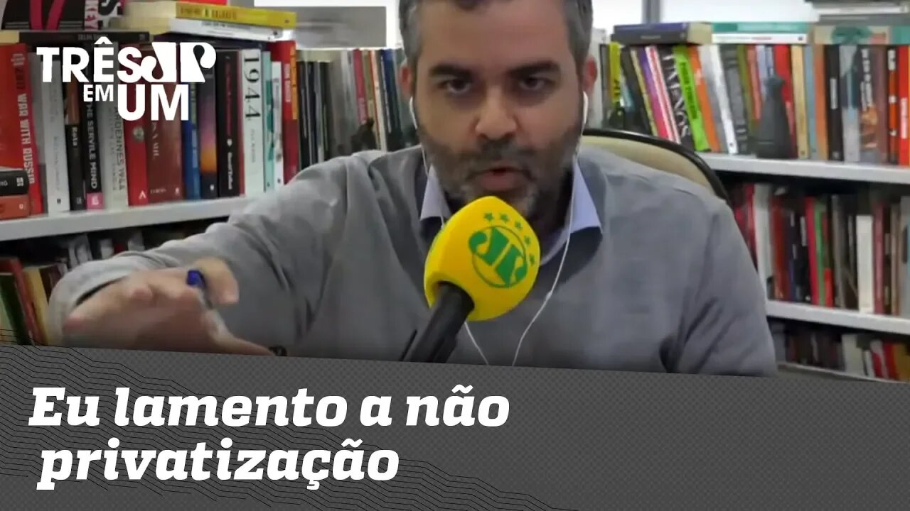 Carlos Andreazza: "Eu lamento a não privatização da Eletrobras"