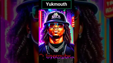 Yukmouth Cyberpunk AI Art Edition #hiphop #hiphopartist #rapper