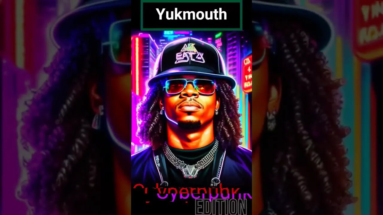 Yukmouth Cyberpunk AI Art Edition #hiphop #hiphopartist #rapper