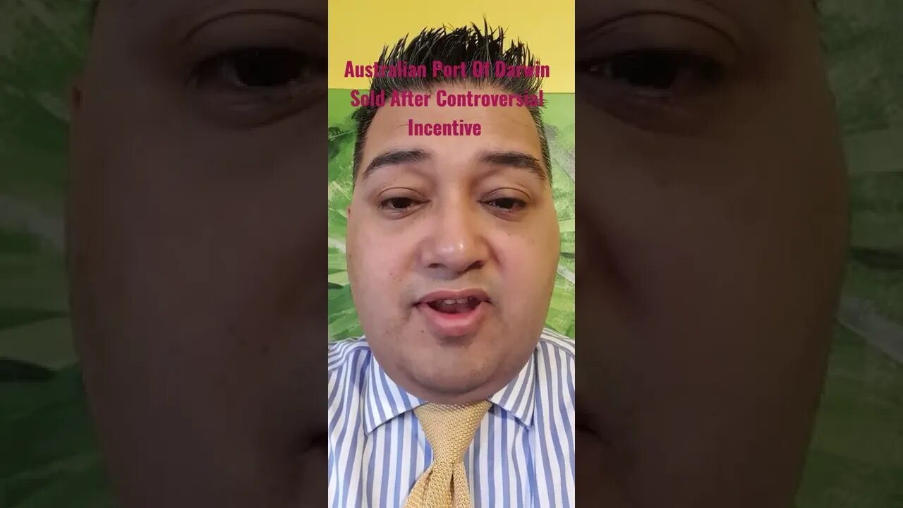 #Australian #Port Of #Darwin Sold After Controversial #Financial #Incentive