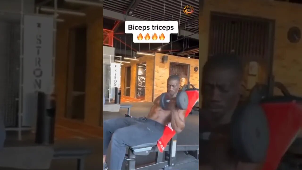 This 15-Minute Bicep & tricep Training Is Designed to Build Muscle Quick. 🥰#FitfluenceArena #Fitness