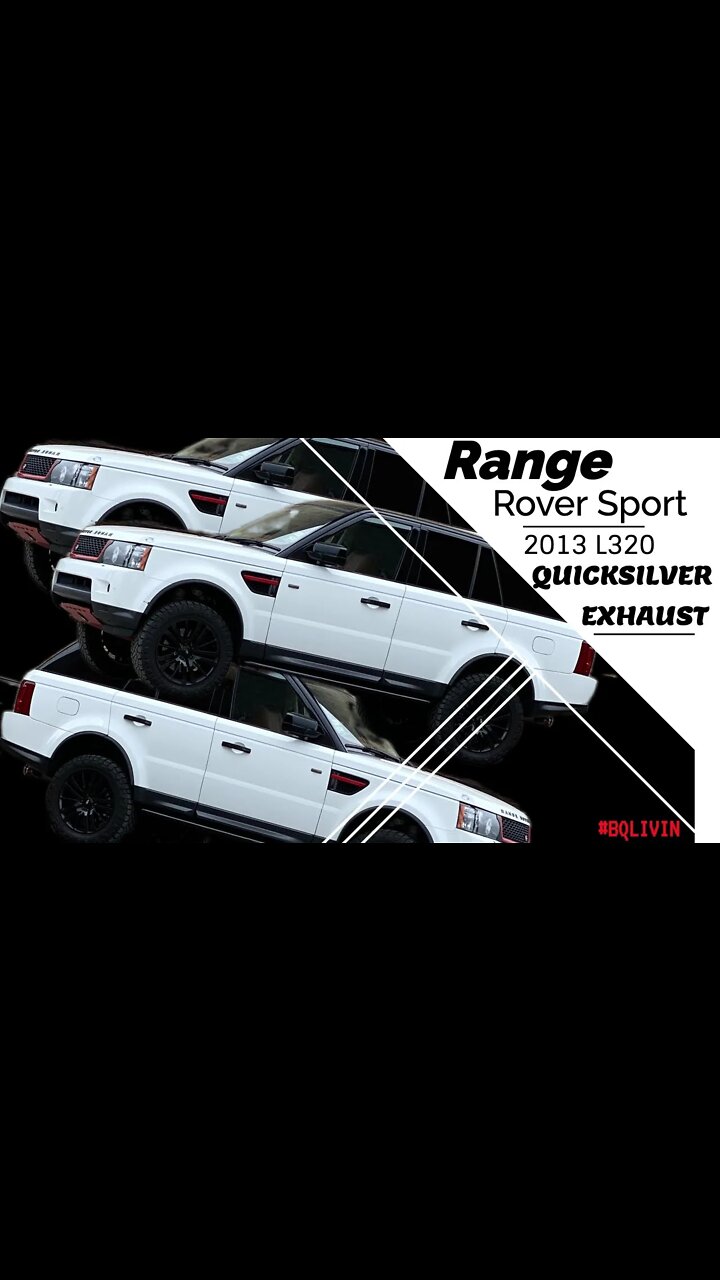 Low Rider Range Rover Low rider of a Range Rover Sport got the tires tucked and laying frame ...