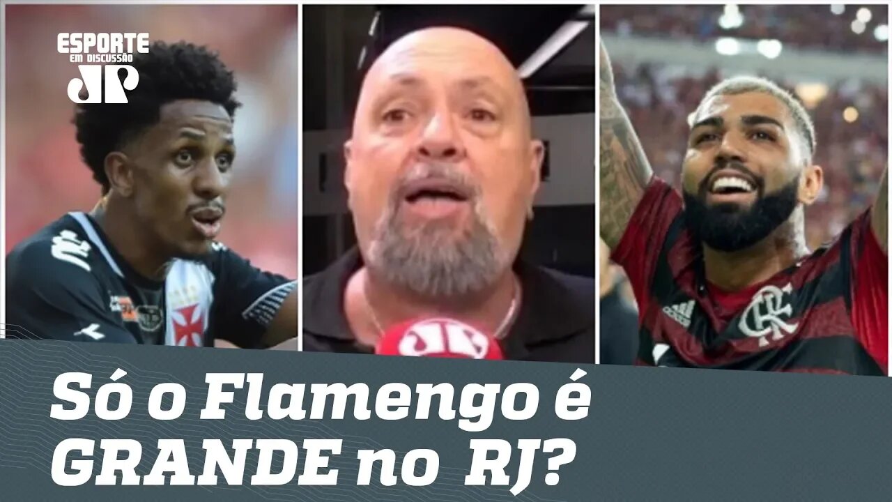 Só o Flamengo é GRANDE no RJ? Narrador DESABAFA e DÁ NO MEIO!