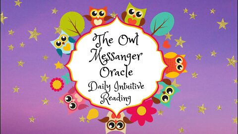 Owl Messenger Oracle ~ Daily Intuitive Reading ~ Self Interpretation