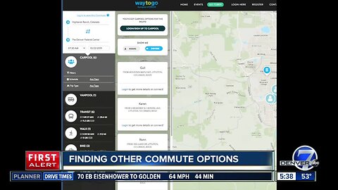Finding other commute options