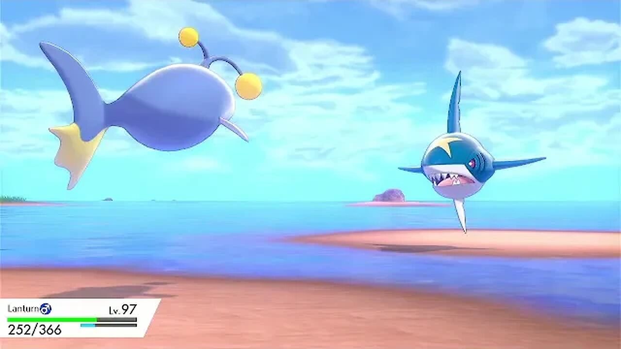 Pokémon Sword - Where to Find Sharpedo? (Isle of Armor: Honeycalm Sea)