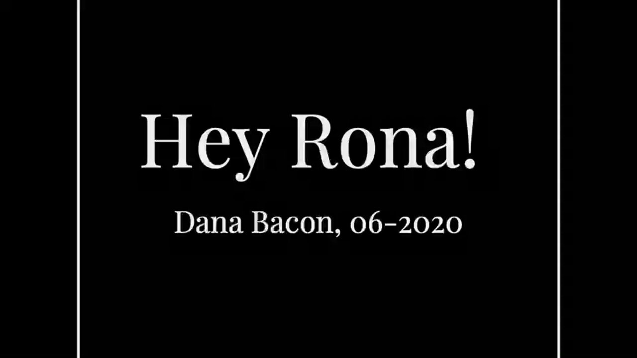 Hey Rona!