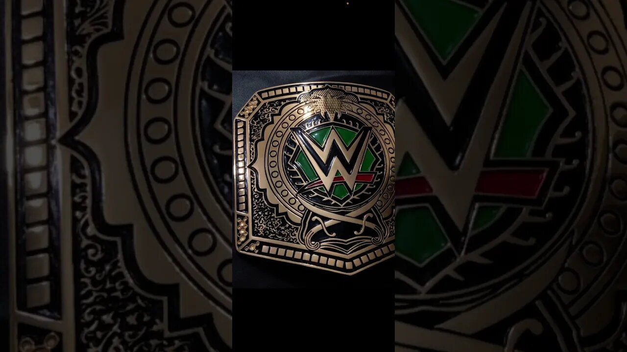 Update On The Custom WWE Greatest Royal Rumble Belt! #shorts