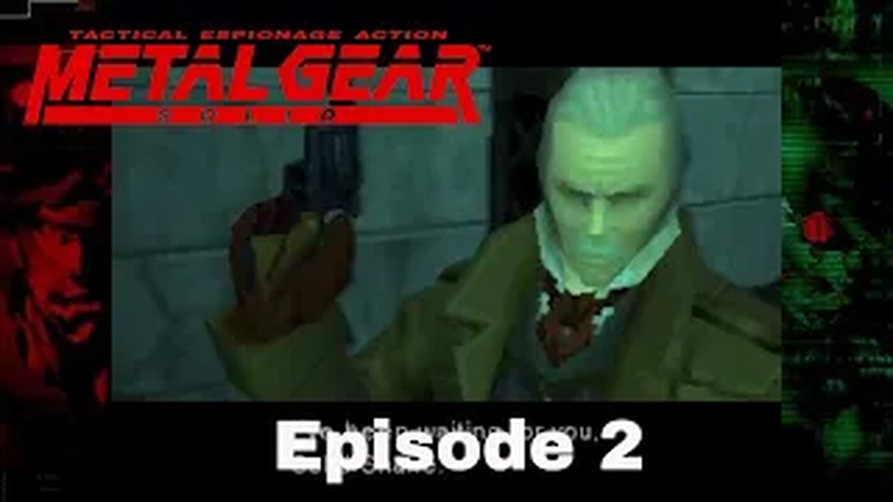 METAL GEAR SOLID Episode 2 Revolver Ocelot