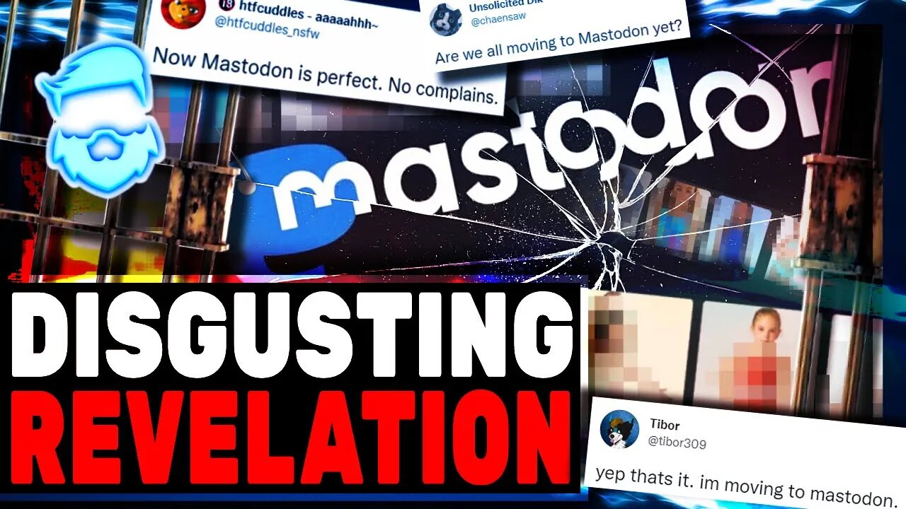 Twitter Alternative Mastodon REVEALED To Be A Safe Haven For Creeps! 40% Of All Content Of Kids!