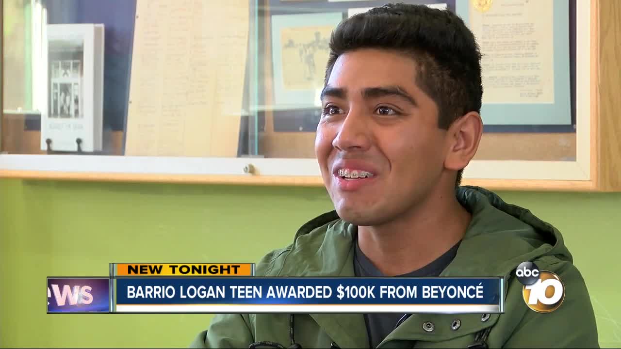 Barrio Logan teen awarded scholarship from Beyonce and Jay-Z