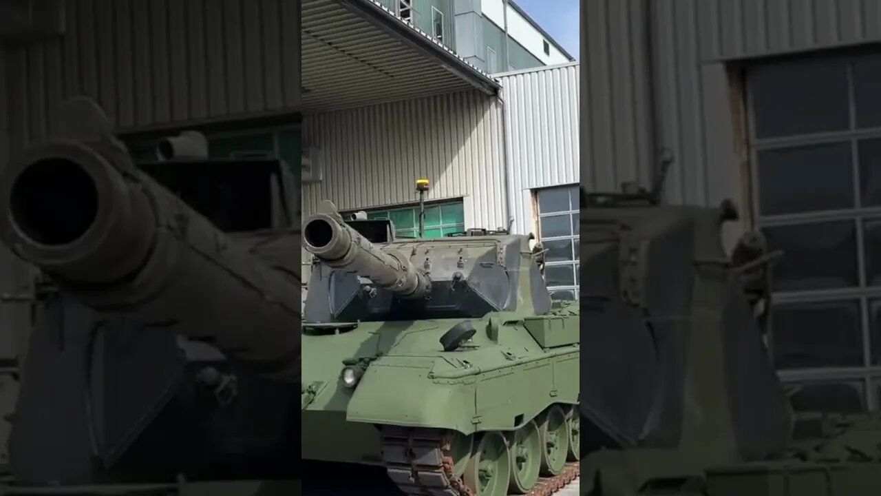 Danish Leopard 1A5 being upgraded before heading to Ukraine 🇺🇦 🇩🇰