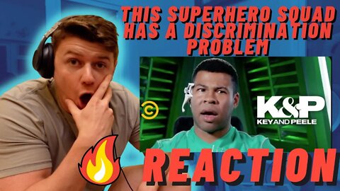 This Superhero Squad Has a Discrimination Problem - Key & Peele | COUNTY GAINS REACTS