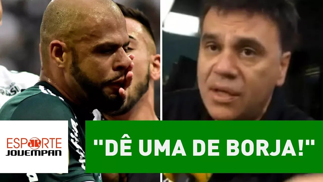 Mauro Beting IMPLORA a FELIPE MELO: "dê uma de BORJA!"