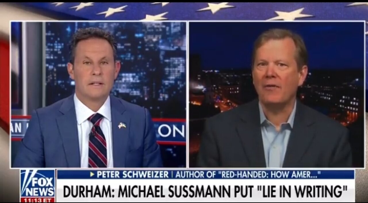 Peter Schweizer: Hillary Was DIRECTLY Involved In Russia Hoax