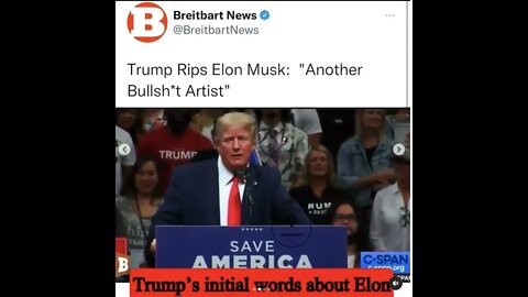 Donald Trump Roasts Elon Musk 😱 "Another Bullsh*t Artist" Pay $44 Billion USD Twitter Money You Owe