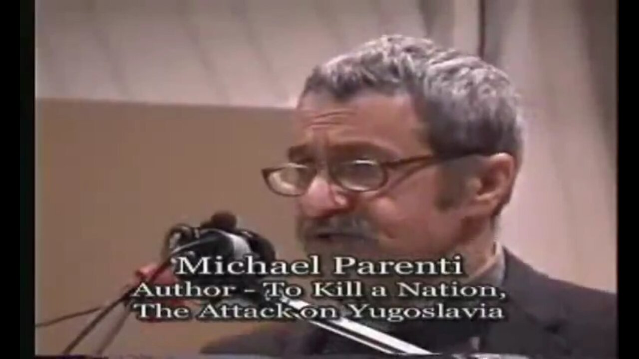 MICHAEL PARENTI - EXPOSES THE CORRUPTION OF THE MILITARY INDUSTRIAL COMPLEX (1999)