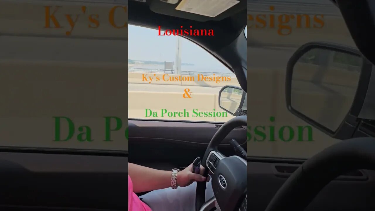 Louisiana on way to OK from FL .. driving str8 through.. #dog #beach