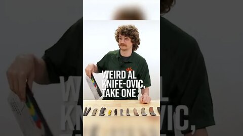 Weird Al Knife-ovic - KnifeCenter Outtakes #Shorts