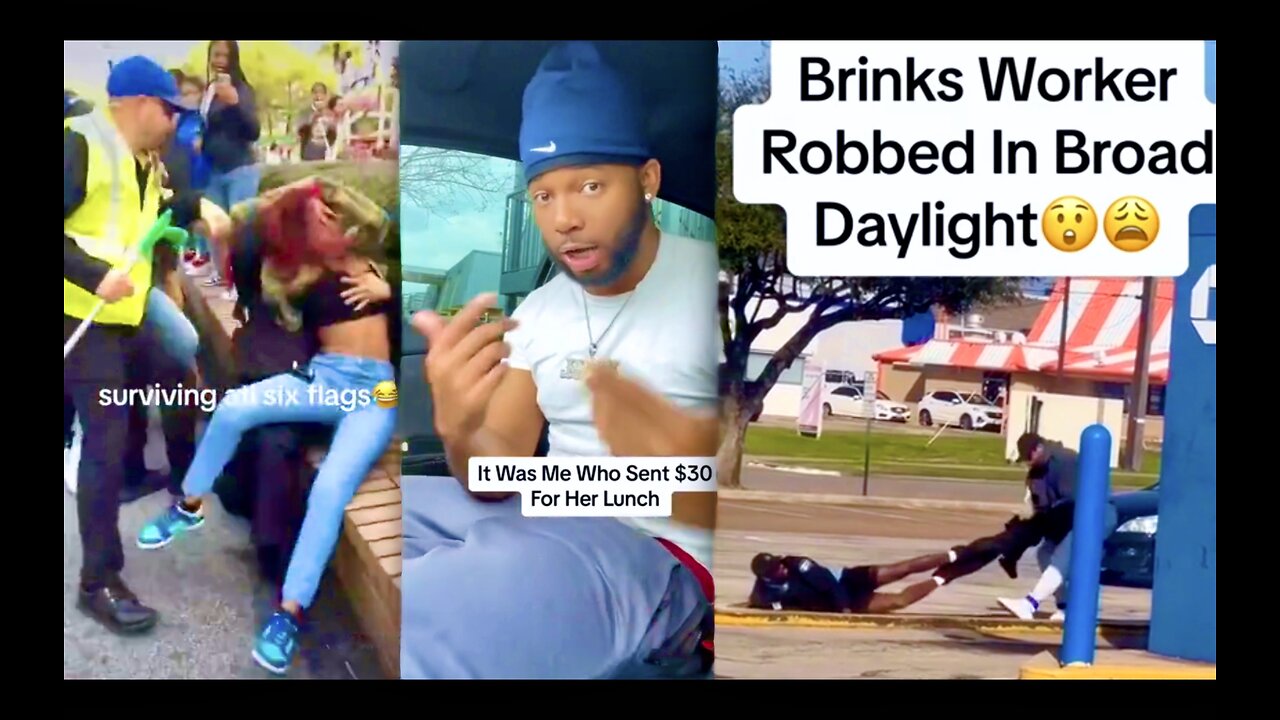 USA Black Privilege Brinks Worker Robbed In Broad Daylight Surviving Six Flags Georgia Ebonics Class