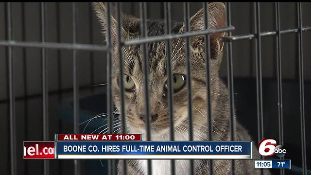 First full-time animal control officer hired in Boone County