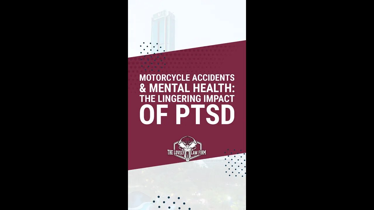 Motorcycle Accidents & Mental Health: The Lingering Impact Of PTSD #shorts