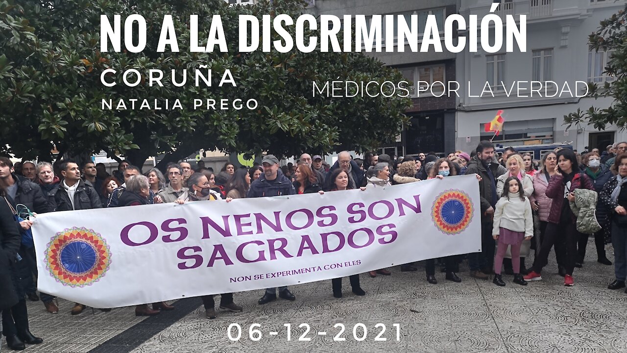 NO A LA DISCRIMINACIÓN - CORUÑA 6-12-2021