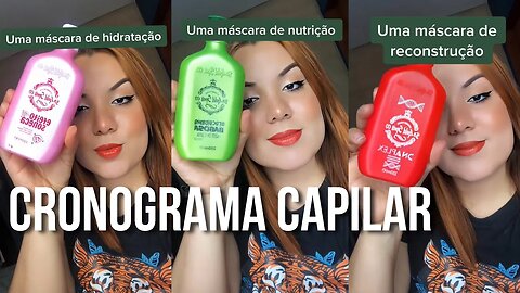 TESTANDO CRONOGRAMA CAPILAR DA GOLD SPELL: cabelo oleoso, tingido e com progressiva