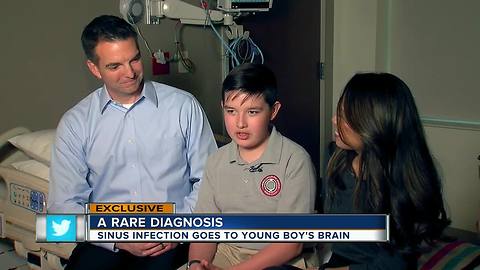 Common sinus infection in 12-year-old leads to rare illness, emergency brain surgery