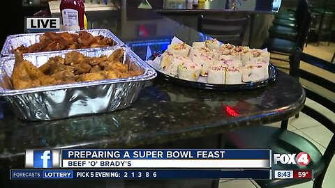 Preparing a Super Bowl Feast with Beef O'Brady's