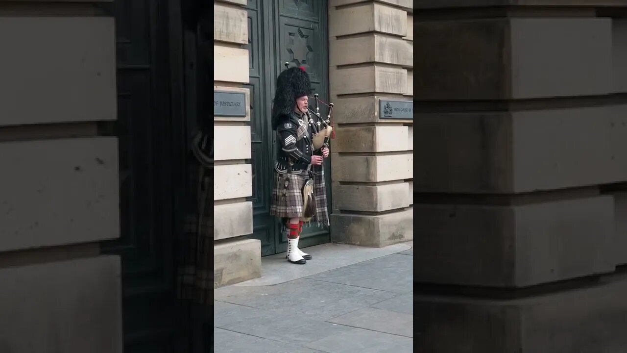 Bagpipes in Scotland! Makes You Feel All Warm Inside!