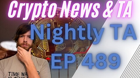 Nightly TA EP 489 2/11/24 #cryptocurrency #crypto #grt #btc #xrp #algo #ankr