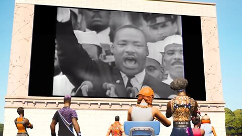 Martin Luther King Jr in Fortnite, WS in Video Games