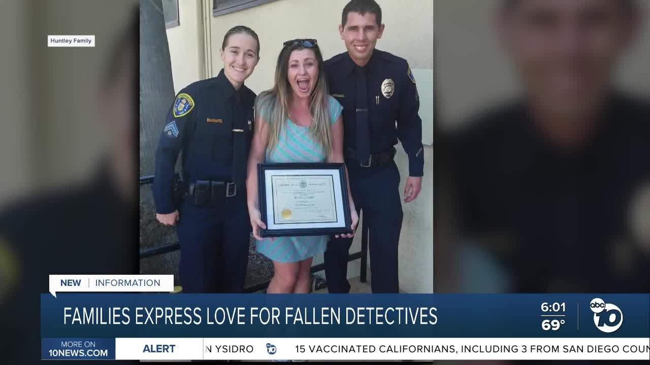 Families of married SDPD detectives reflect on couple's life following tragic crash