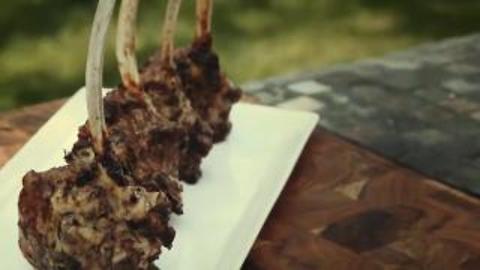 Grilled Lamb Lollipops