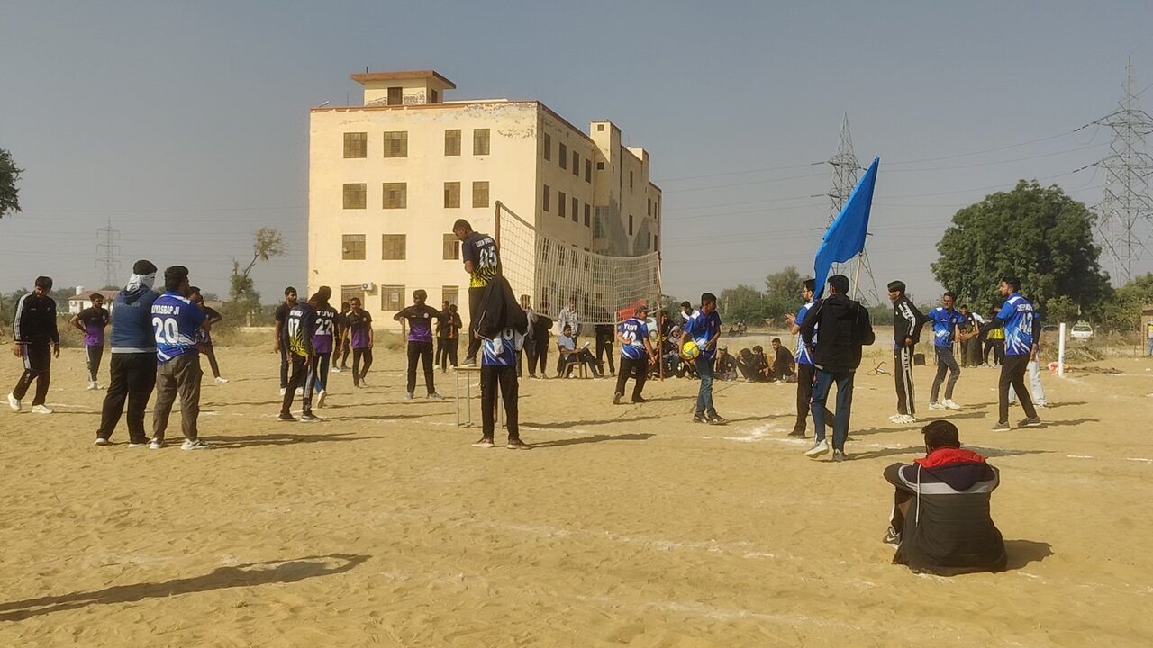 volleyball match gnm 1st year & 2 year in college part 3