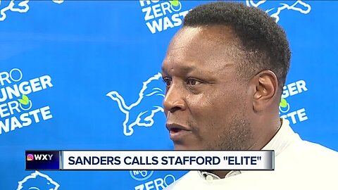 Barry Sanders calls Matthew Stafford "elite"