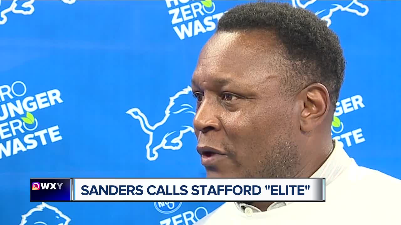 Barry Sanders calls Matthew Stafford "elite"