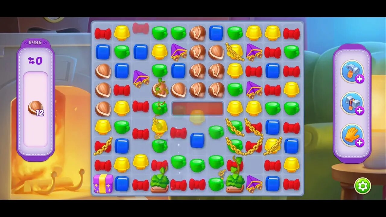 Playrix Homescapes Gameplay Walkthrough Level 8496