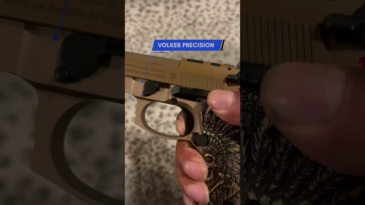 Beretta M9A4 VOLKER Precision Trigger