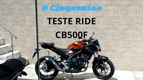Teste Ride CB500F #honda #cb500f
