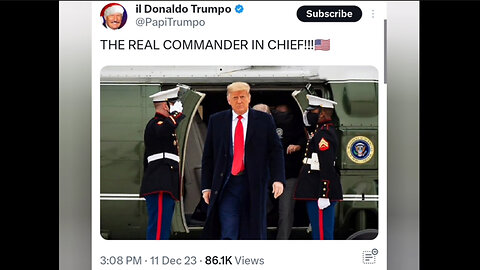 The Real Commander in Chief