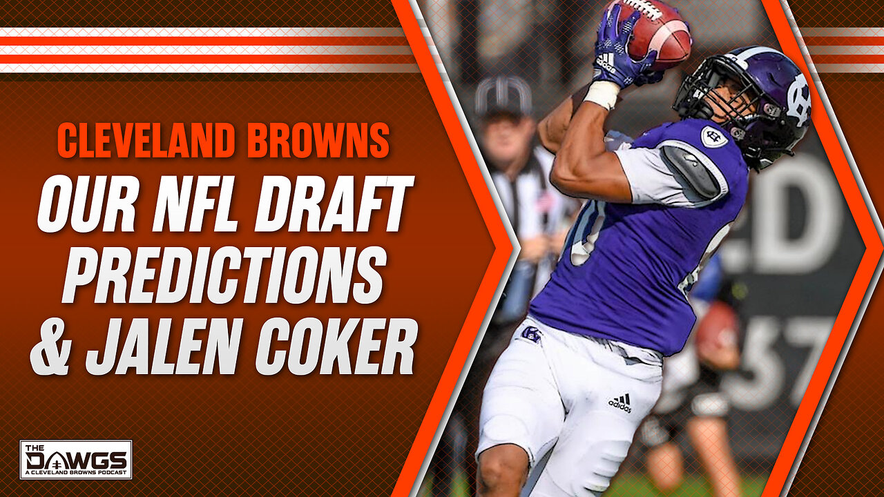 Browns Draft Predictions + Who is WR Jalen Coker? | Cleveland Browns Podcast