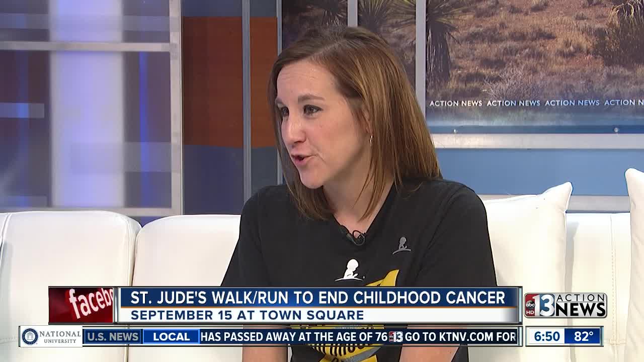 St. Jude's walk/run to end childhood cancer