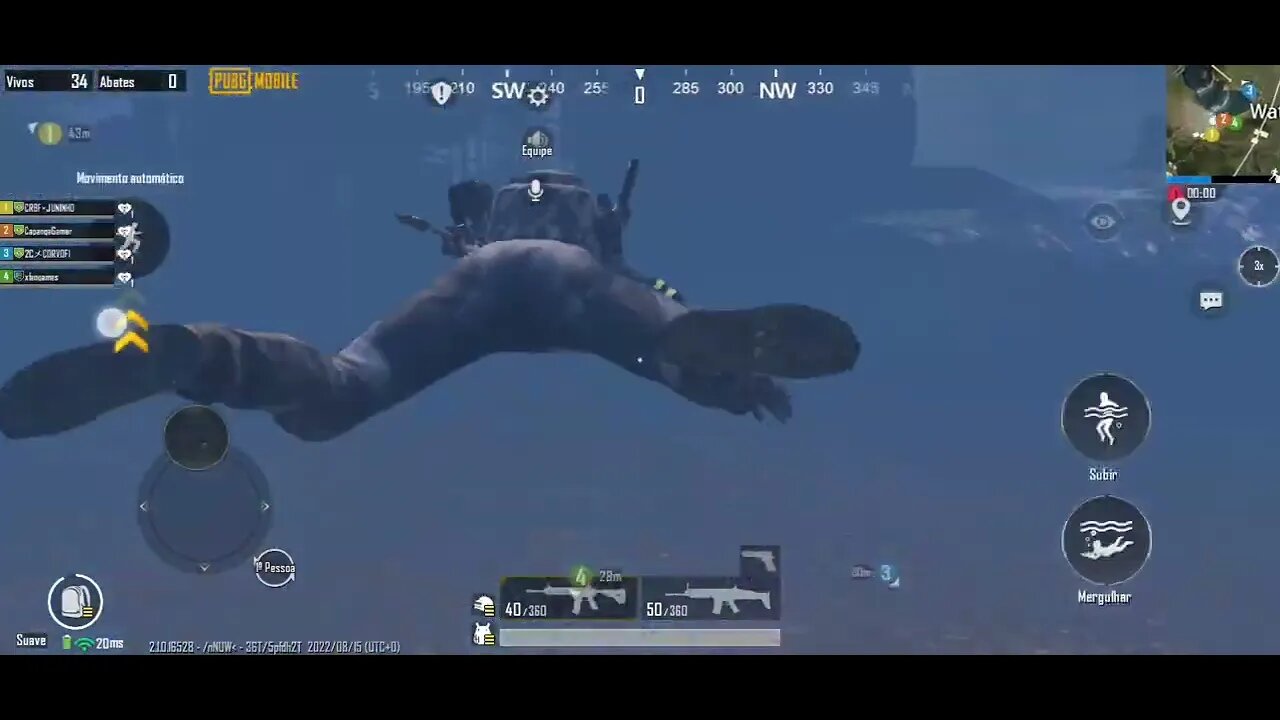 Semana difícil essa. Jogando PUBG Mobile(4)
